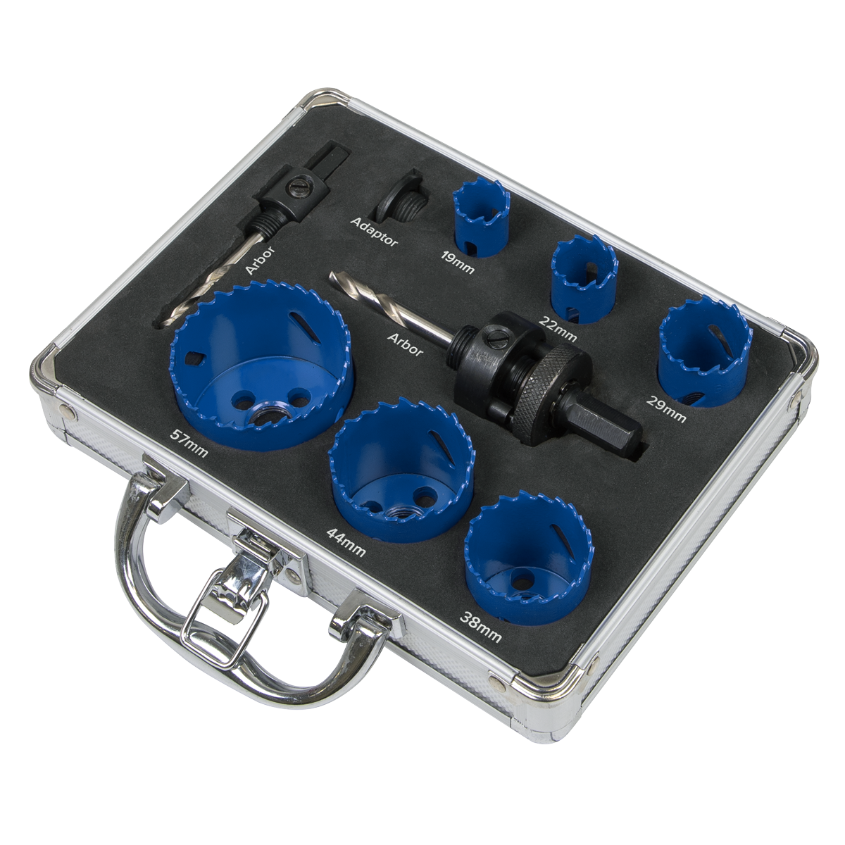 Plumber's Hole Saw Kit 9pc WSPHSK