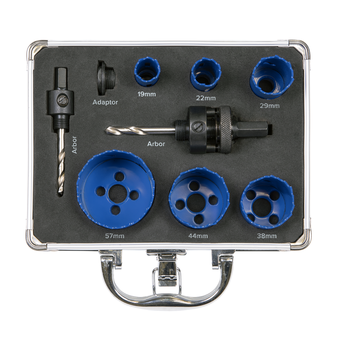 Plumber's Hole Saw Kit 9pc WSPHSK