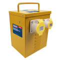 Portable Vented Transformer 5kVA 16/32A Outlets WST5000MV/2