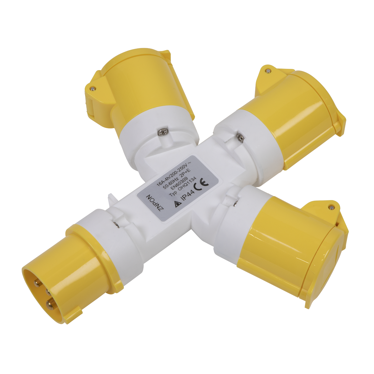 2P+E 3-Way Adaptor 110V WSTWA