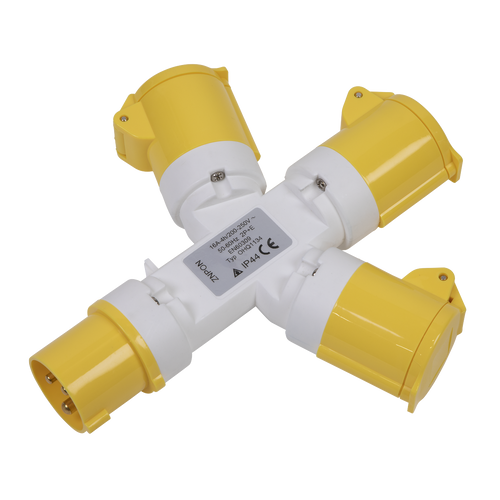 2P+E 3-Way Adaptor 110V WSTWA