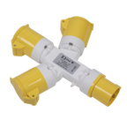2P+E 3-Way Adaptor 110V WSTWA