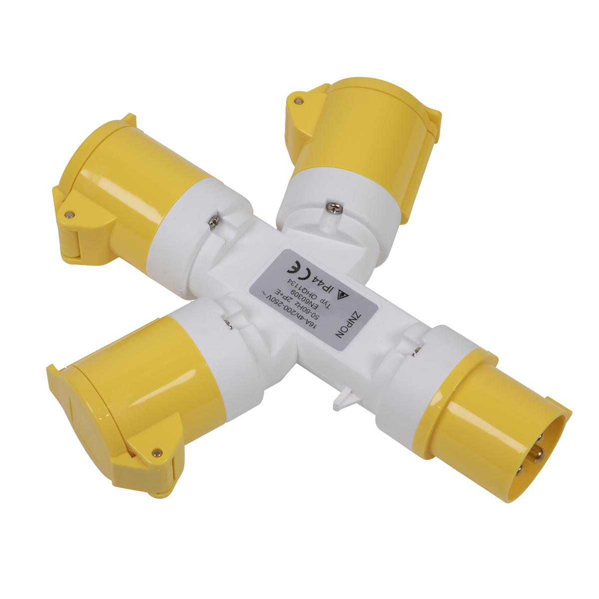 2P+E 3-Way Adaptor 110V WSTWA