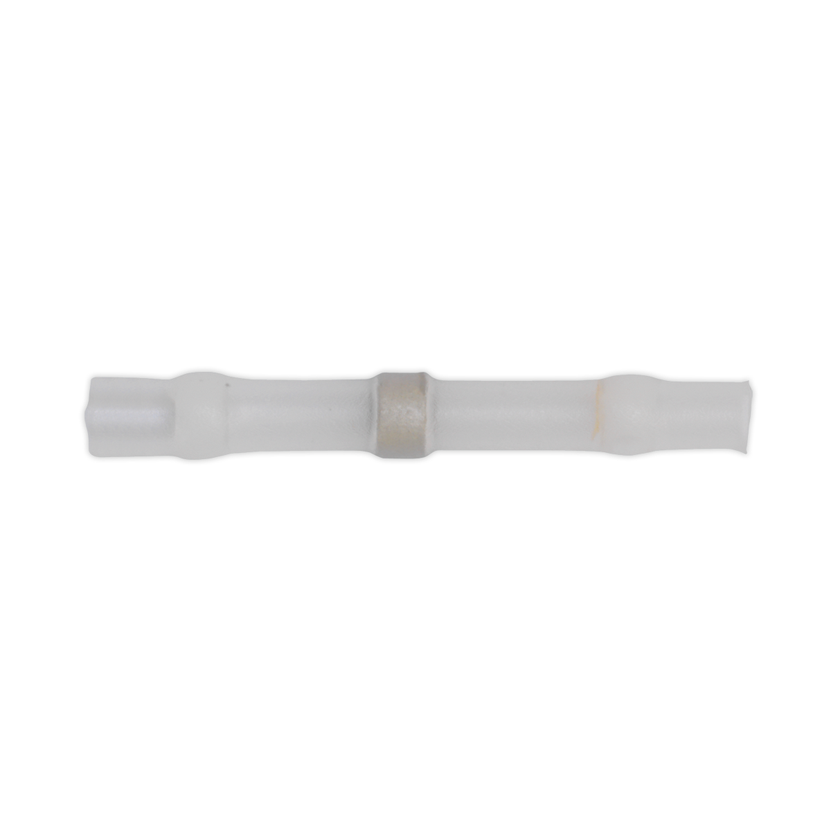 Heat Shrink Butt Connector Solder Terminal 24-22 AWG, White - Pack of 25 WTSSB25