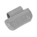 Hammer-On Wheel Weight for Alloy Wheels 15g - Pack of 100 WWAH15