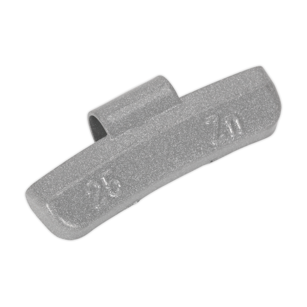 Hammer-On Wheel Weight for Alloy Wheels 25g - Pack of 100 WWAH25