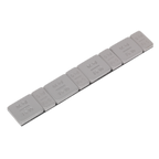 Plastic Coated Zinc Plated Adhesive Wheel Weight 5/10g Strip of 8 (4 x Each Weight) - Pack of 100 WWSA510PC