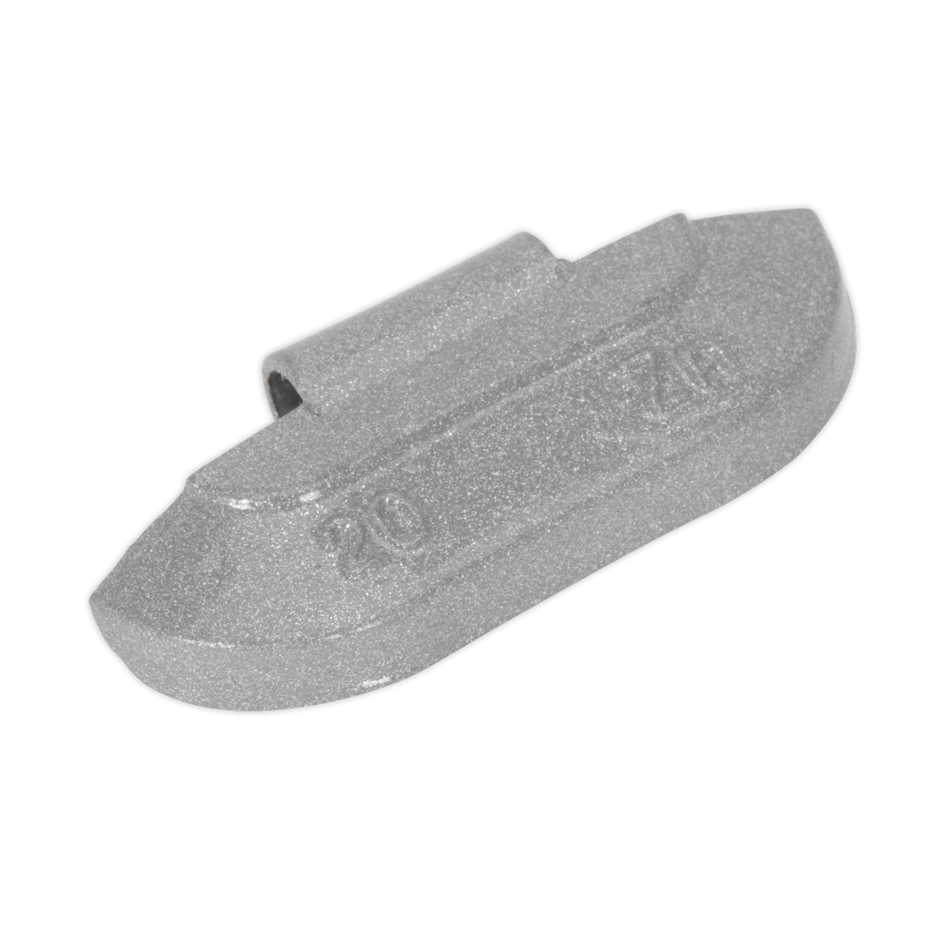 Hammer-On Wheel Weight for Steel Wheels 20g - Pack of 100 WWSH20