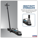 Long Reach/Low Profile Air Operated Telescopic Jack 10-40 Tonne YAJ10-40LELR