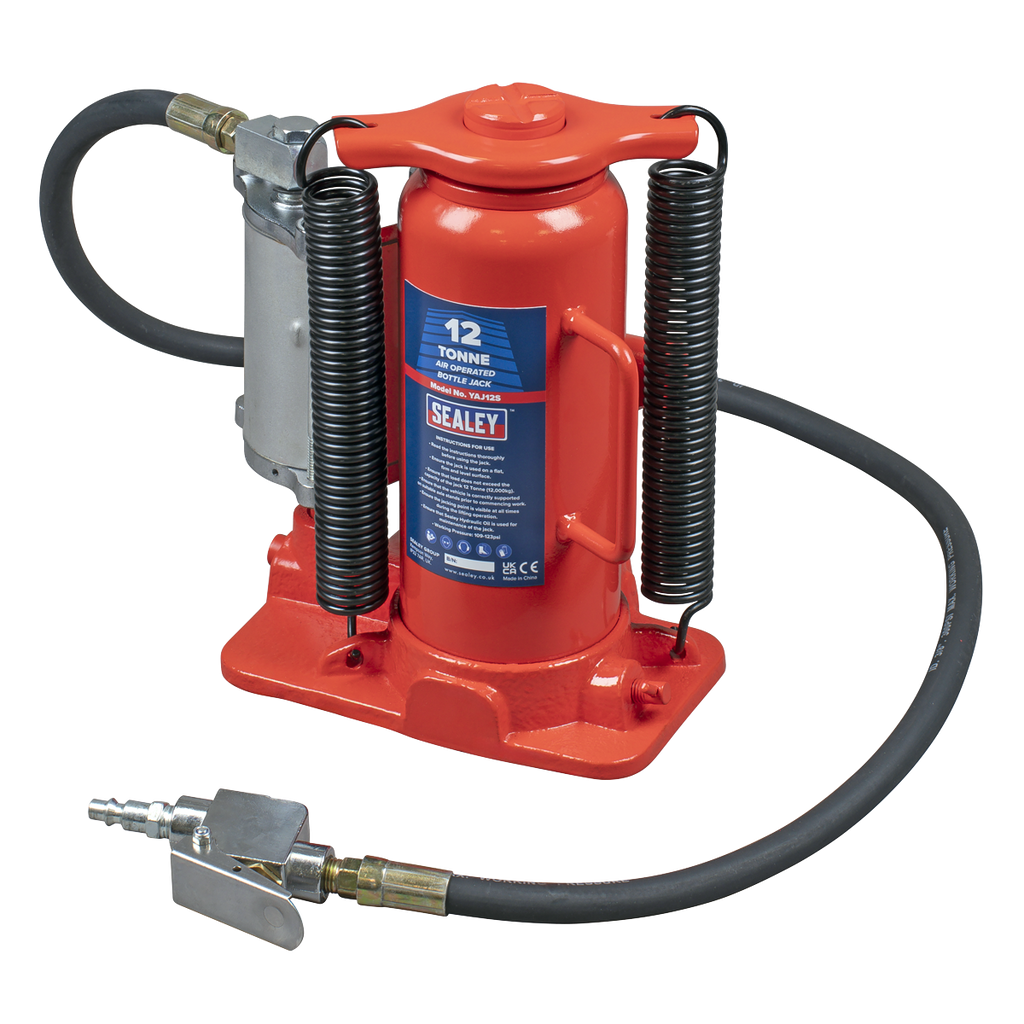 Air Operated Hydraulic Bottle Jack 12 Tonne YAJ12S