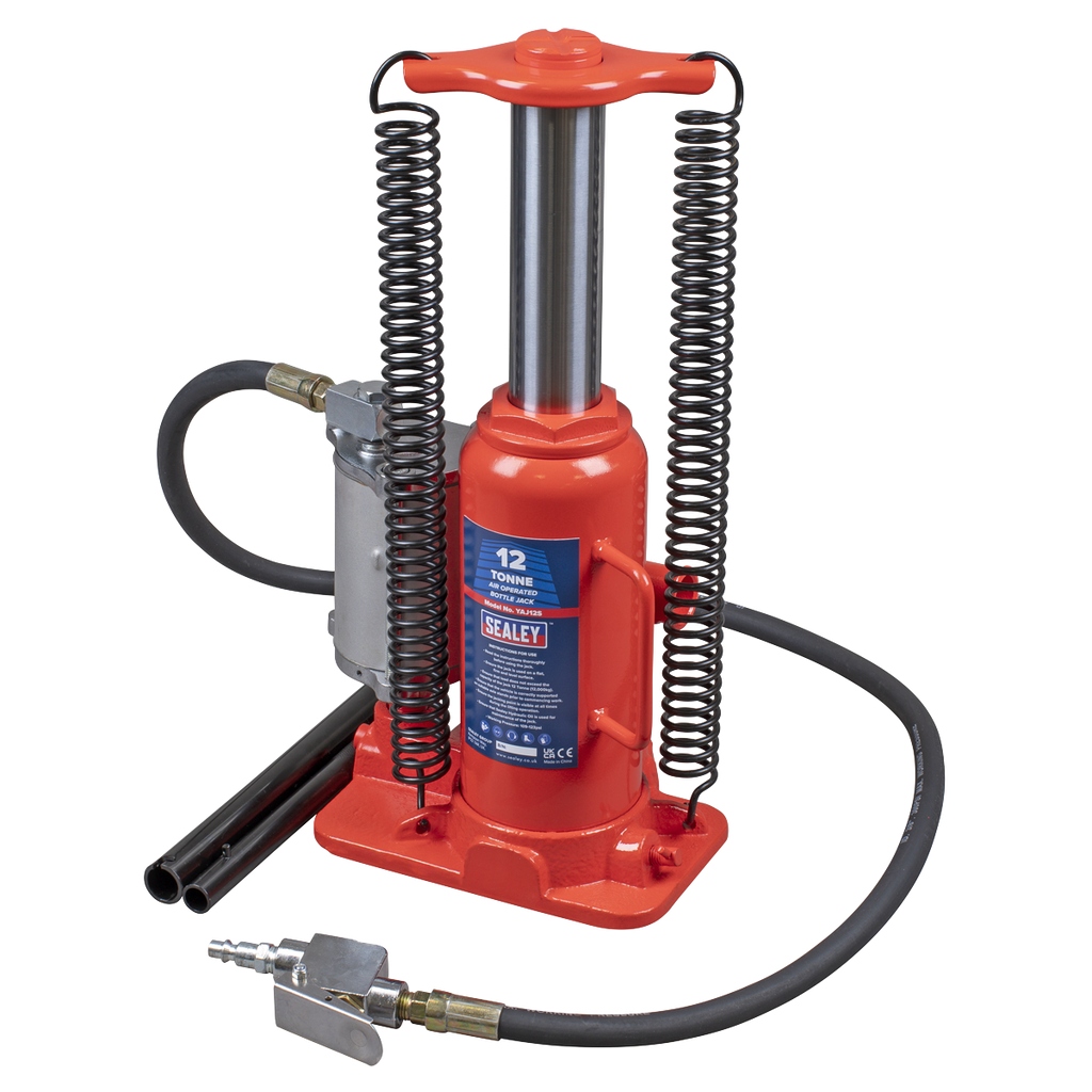 Air Operated Hydraulic Bottle Jack 12 Tonne YAJ12S