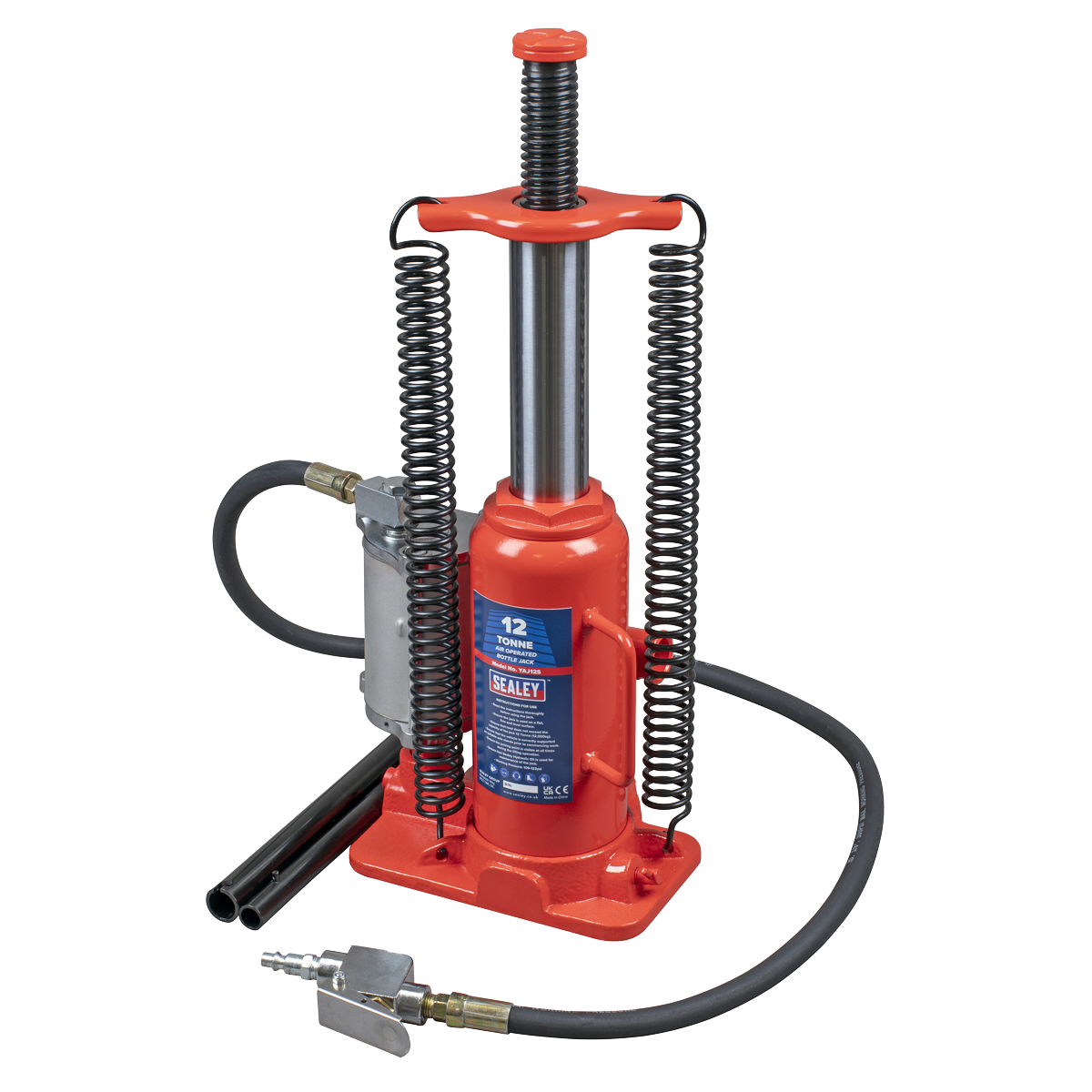 Air Operated Hydraulic Bottle Jack 12 Tonne YAJ12S