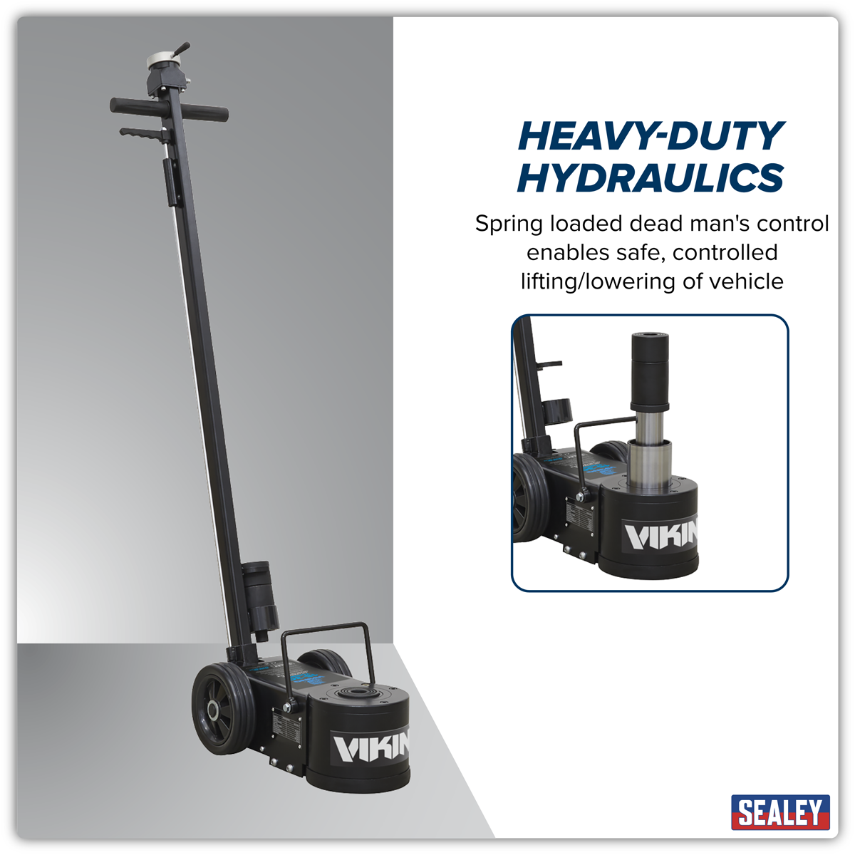 Air Operated Telescopic Jack 15-30 Tonne YAJ15-30