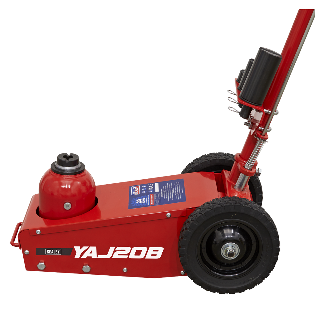 Air Operated Single Stage Trolley Jack 20 Tonne YAJ20B