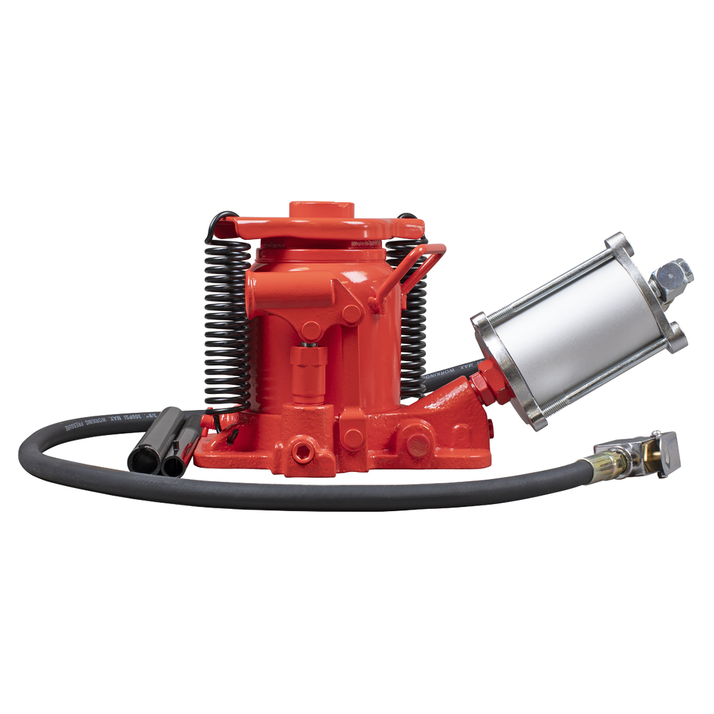 Low Profile Air Operated Hydraulic Bottle Jack 20 Tonne YAJ20SLE