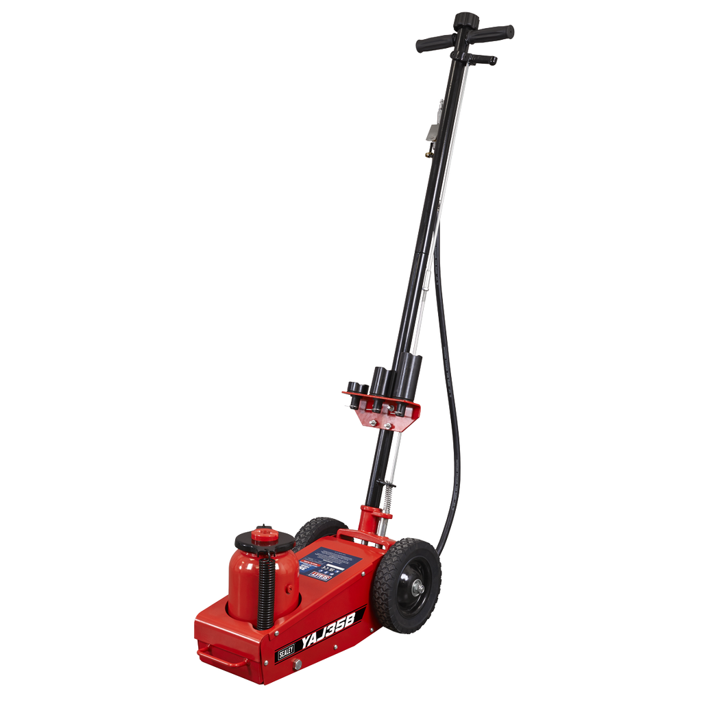 Air Operated Single Stage Trolley Jack 35 Tonne YAJ35B