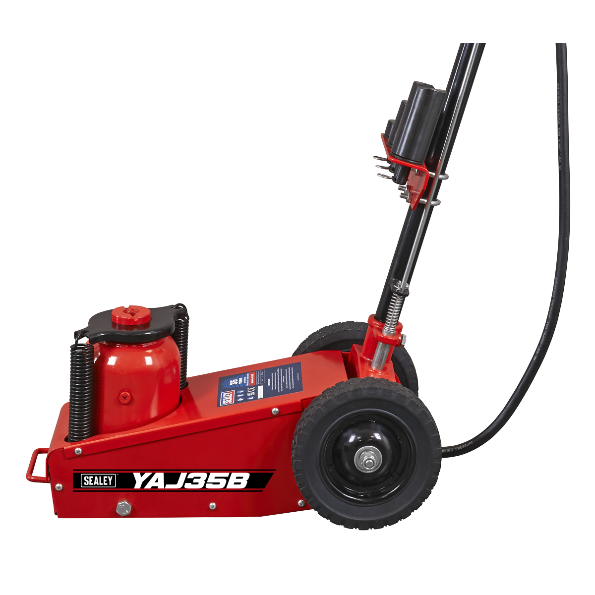 Air Operated Single Stage Trolley Jack 35 Tonne YAJ35B