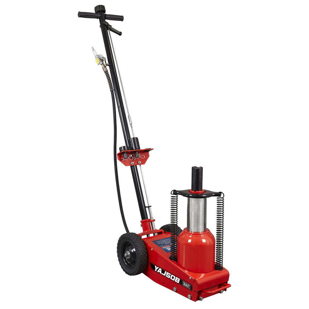 Air Operated Single Stage Trolley Jack 50 Tonne YAJ50B