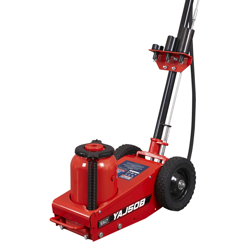 Air Operated Single Stage Trolley Jack 50 Tonne YAJ50B