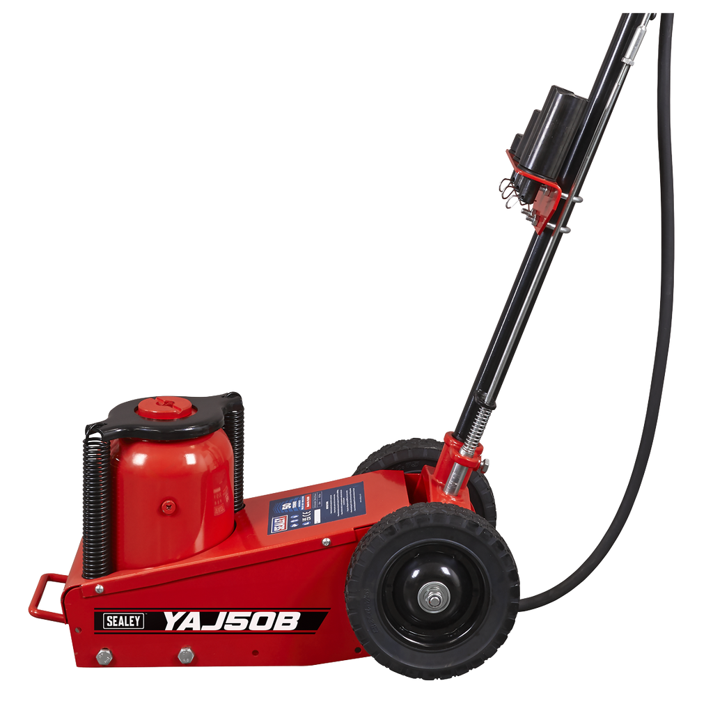 Air Operated Single Stage Trolley Jack 50 Tonne YAJ50B
