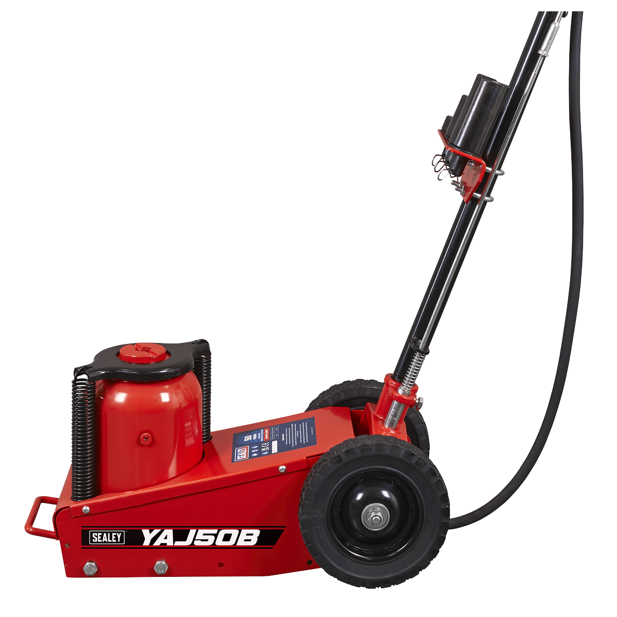 Air Operated Single Stage Trolley Jack 50 Tonne YAJ50B