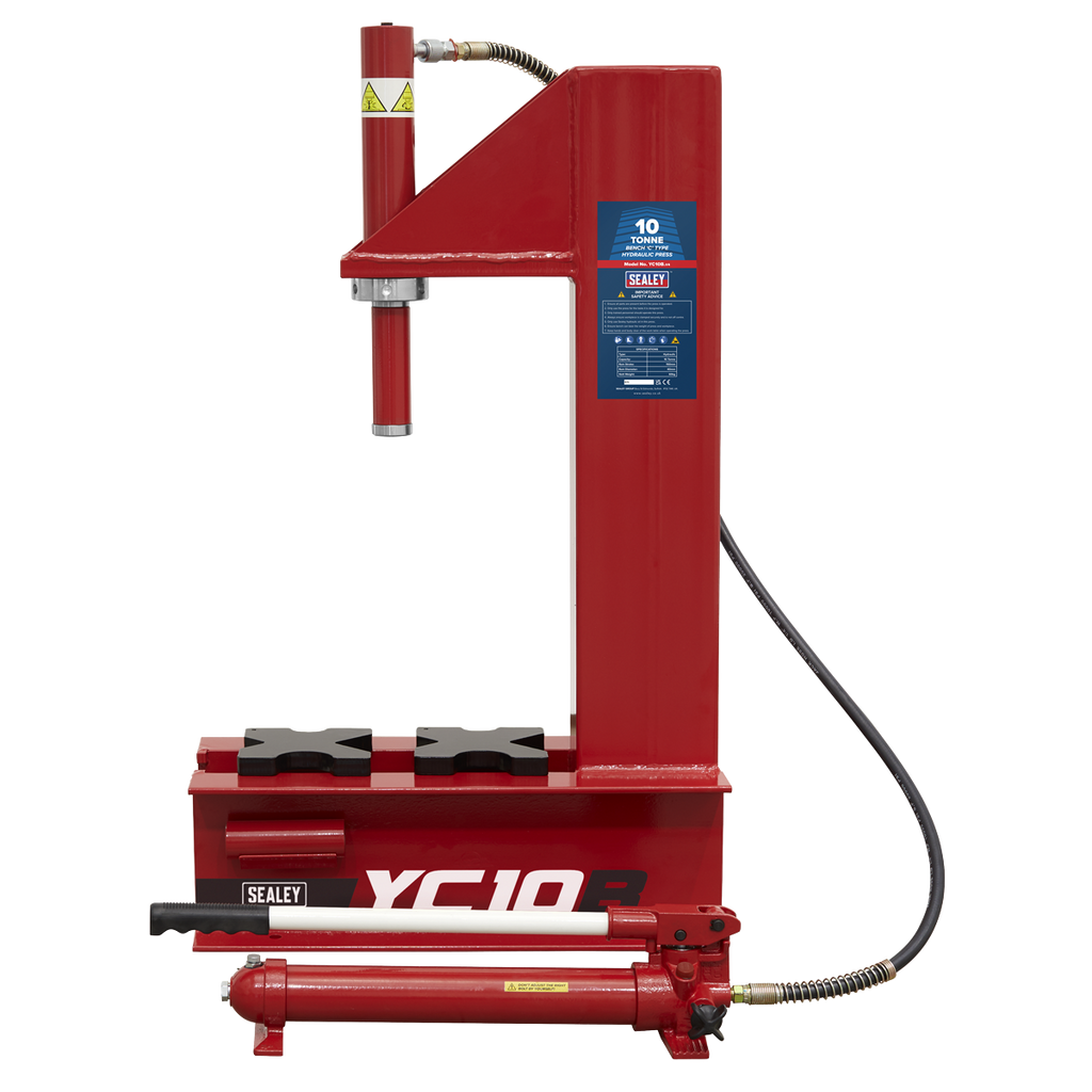 10 Tonne Bench 'C' Type Hydraulic Press YC10B