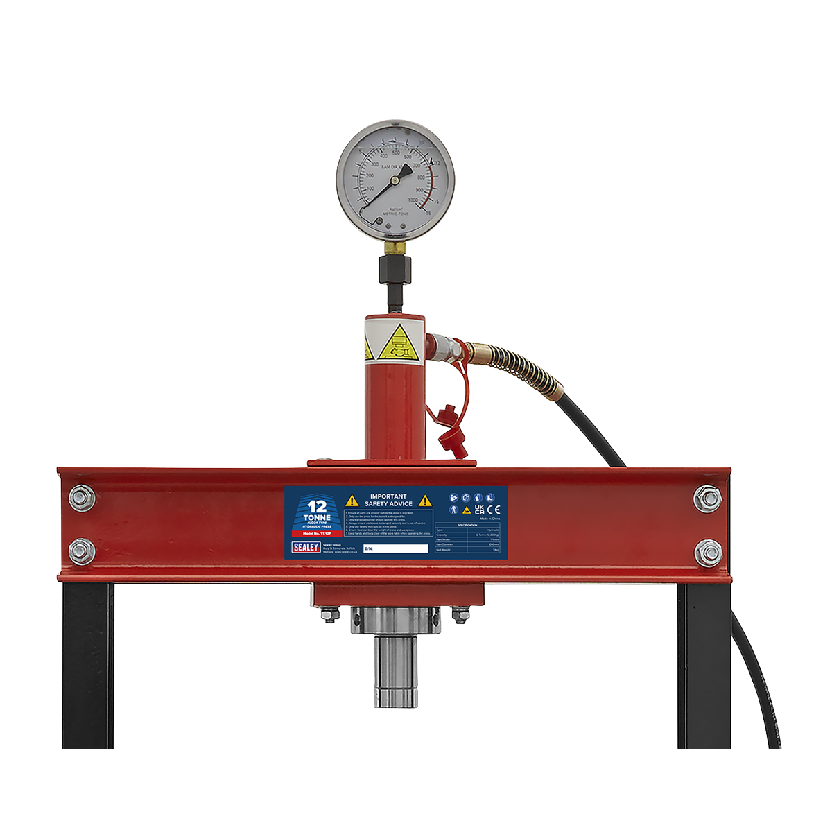 Hydraulic Floor Type Press 12 Tonne YK12F