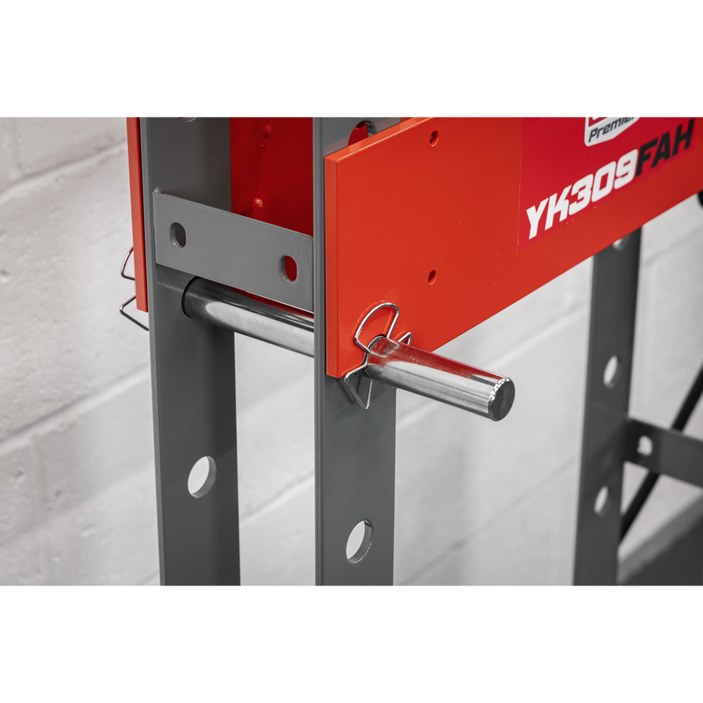 Heavy-Duty Air/Hydraulic Floor Type Press with Foot Pedal 30 Tonne YK309FAH