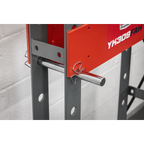 Heavy-Duty Air/Hydraulic Floor Type Press with Foot Pedal 30 Tonne YK309FAH