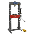 Heavy-Duty Air/Hydraulic Floor Type Press with Foot Pedal 30 Tonne YK309FAH