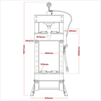 Hydraulic Floor Type Press 30 Tonne YK30XF