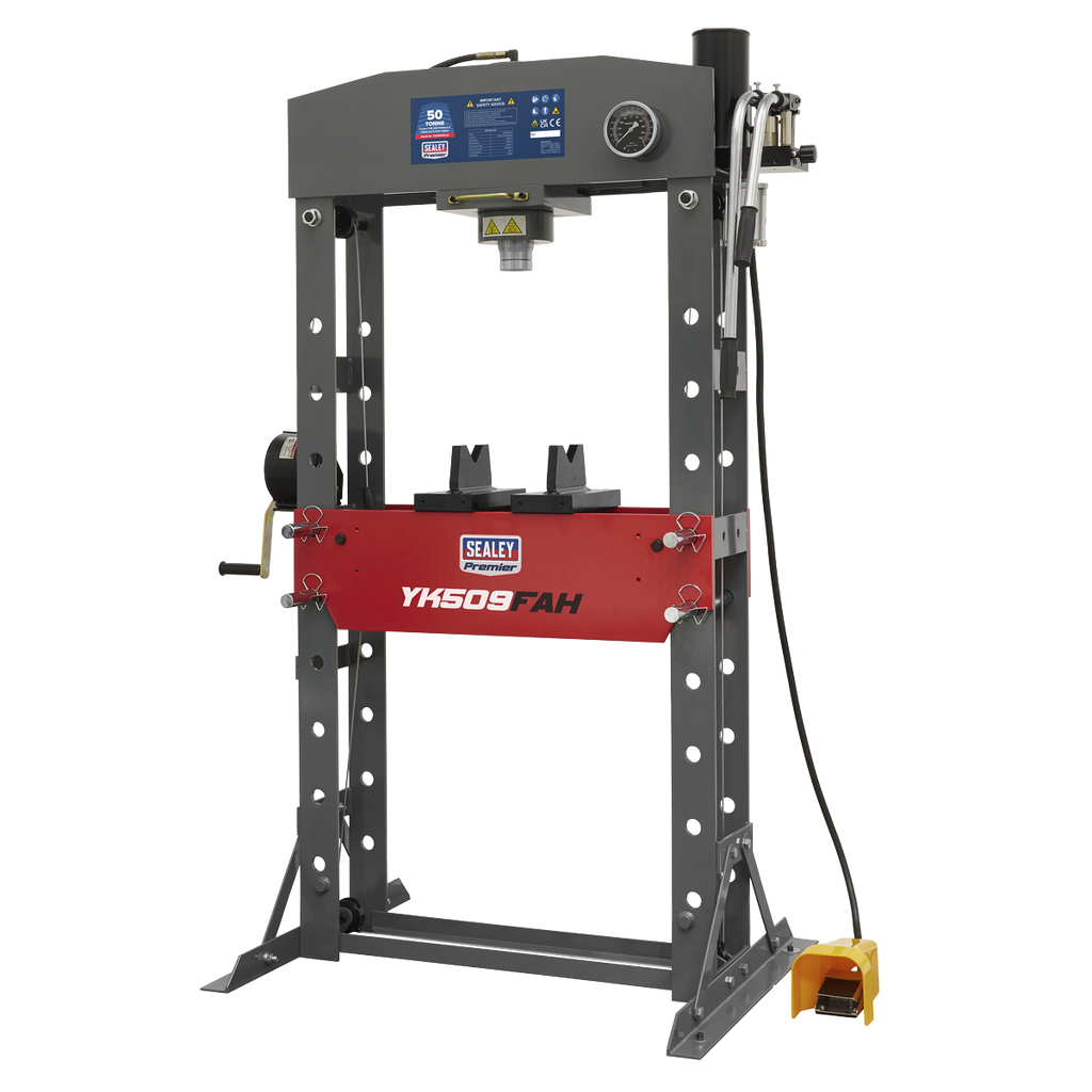 Air/Hydraulic Floor Type Press with Foot Pedal 50 Tonne YK509FAH
