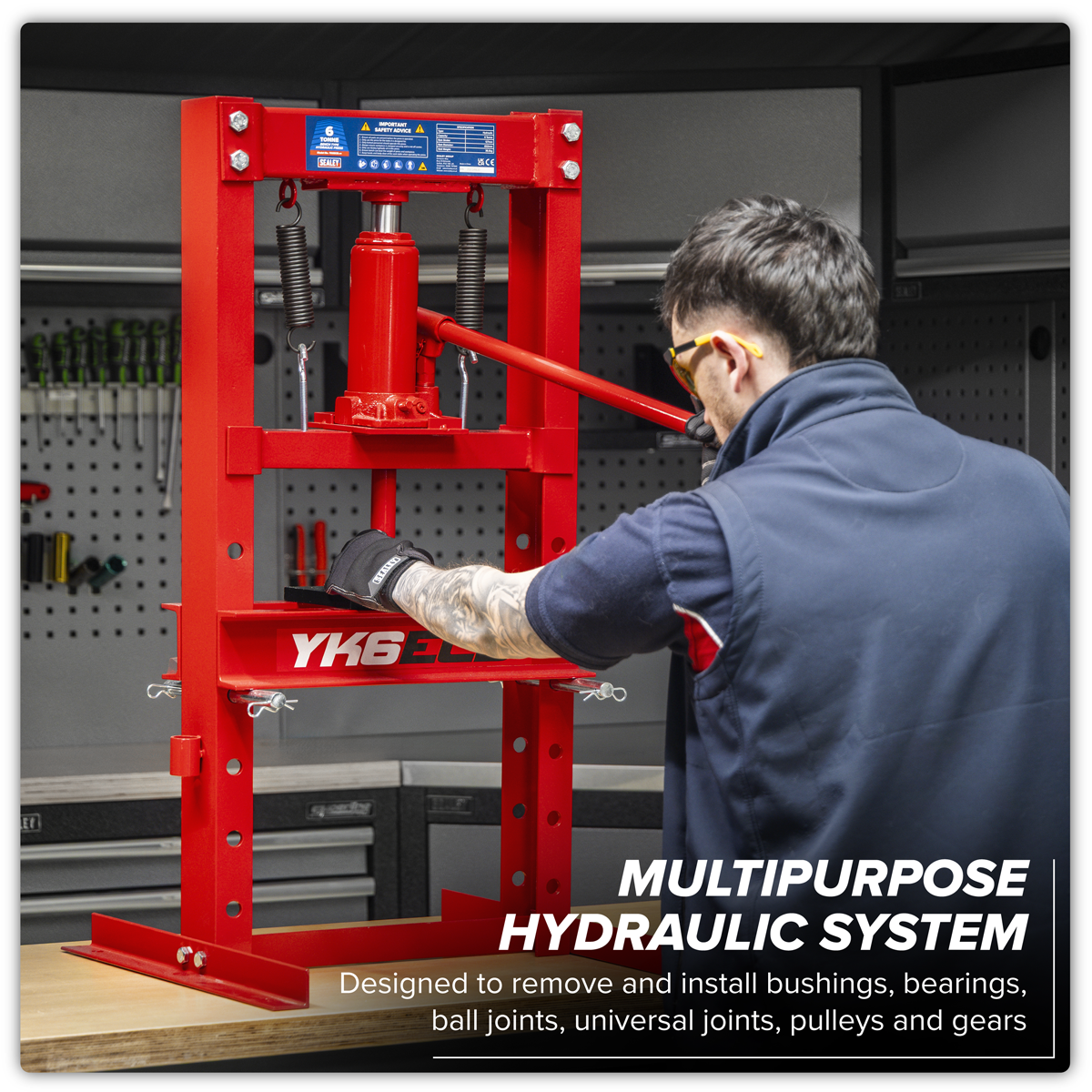 Hydraulic Bench Type Press 6 Tonne YK6ECB