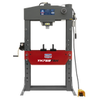 Air/Hydraulic Floor Type Press with Foot Pedal 75 Tonne YK759FAH