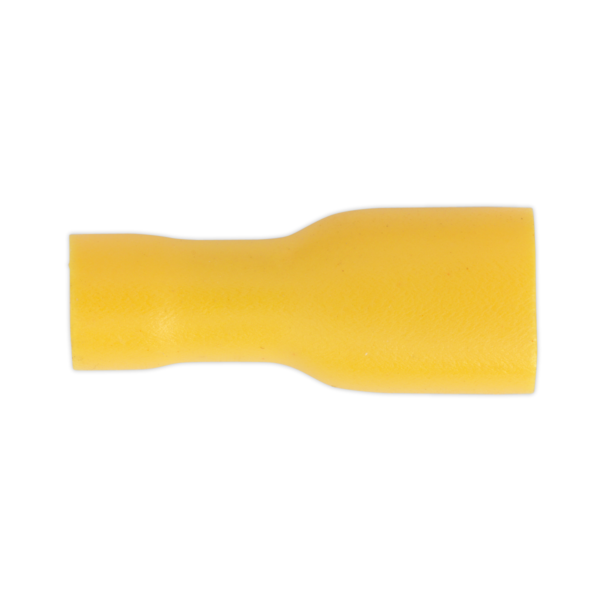 Fully Insulated Female Terminal 6.3mm, Yellow - Pack of 100 YT11