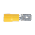 Push-On Male Terminal 6.3mm, Yellow - Pack of 100 YT15