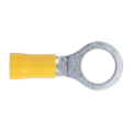 Easy-Entry Ring Terminal 10.5mm (3/8"), Yellow - Pack of 100 YT16