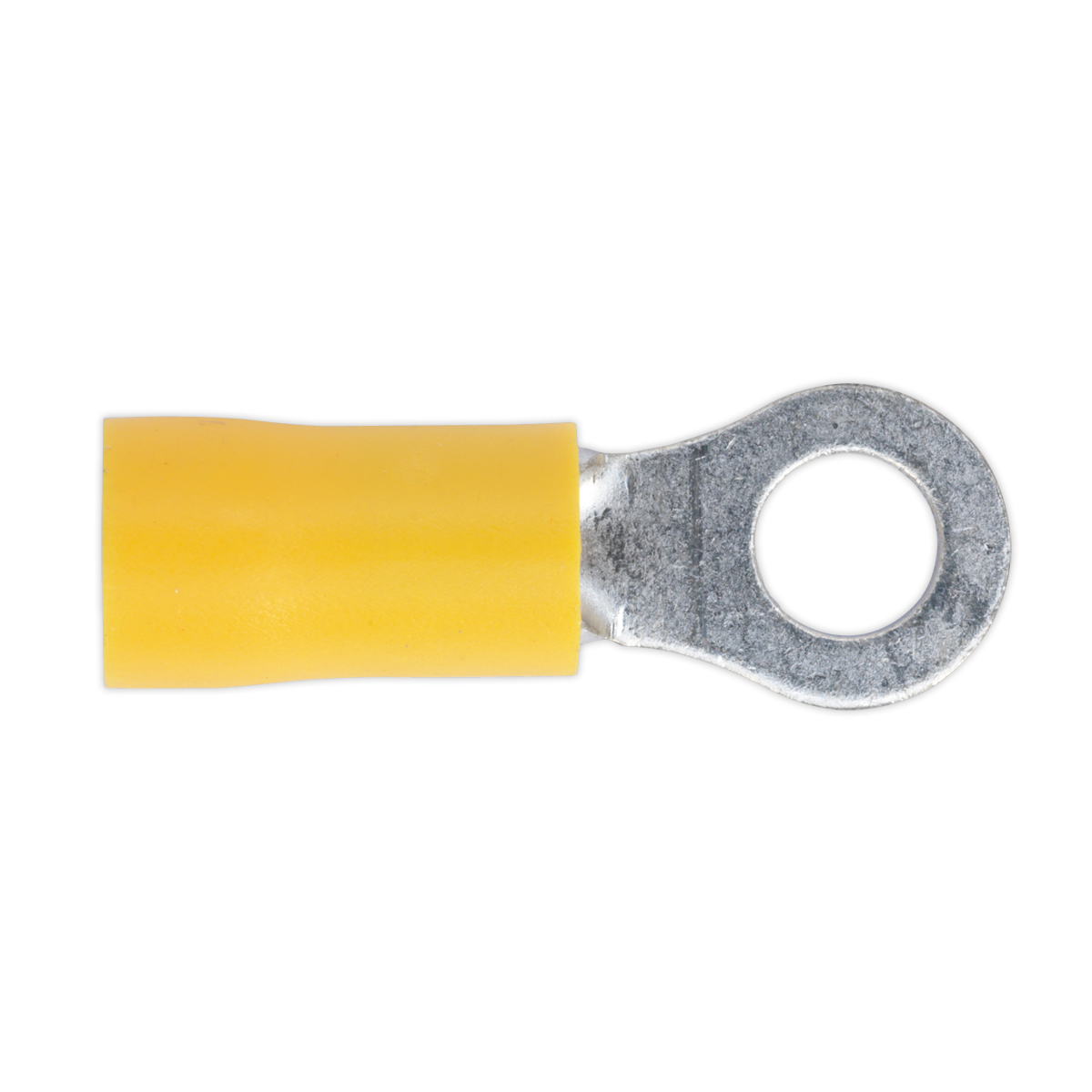 Easy-Entry Ring Terminal 5.3mm (2BA), Yellow - Pack of 100 YT18