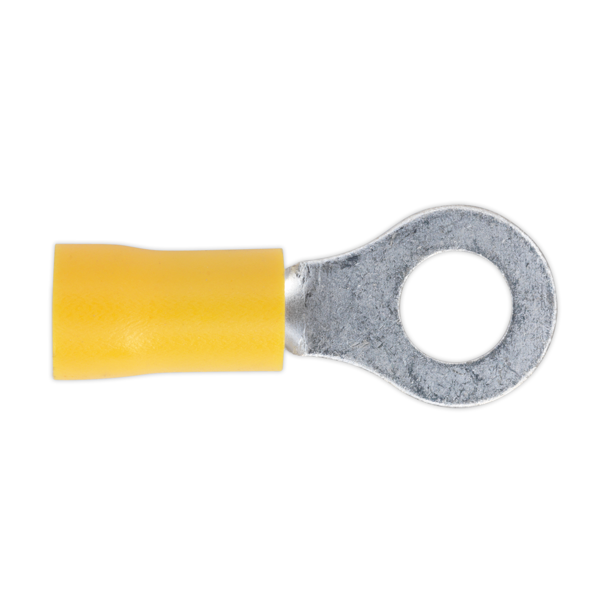 Easy-Entry Ring Terminal 6.4mm (1/4"), Yellow - Pack of 100 YT19
