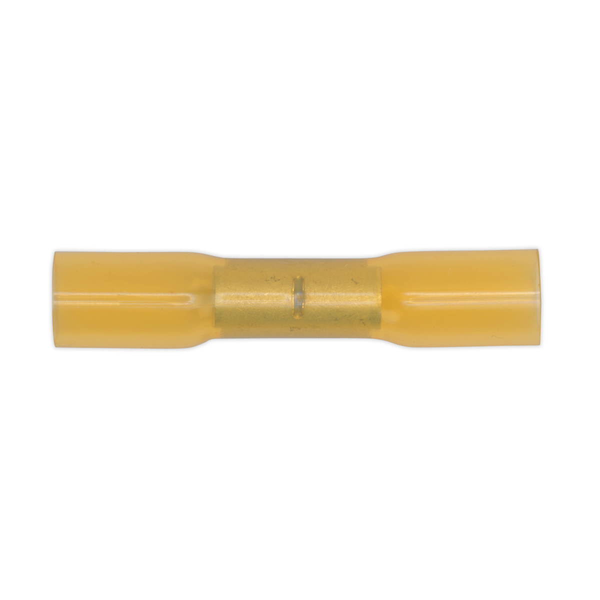 Heat Shrink Butt Connector Terminal 6.8mm, Yellow - Pack of 50 YTSB50