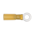 Heat Shrink Ring Terminal 6.4mm, Yellow - Pack of 25 YTSR2564