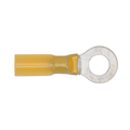 Heat Shrink Ring Terminal 8.4mm, Yellow - Pack of 25 YTSR2584