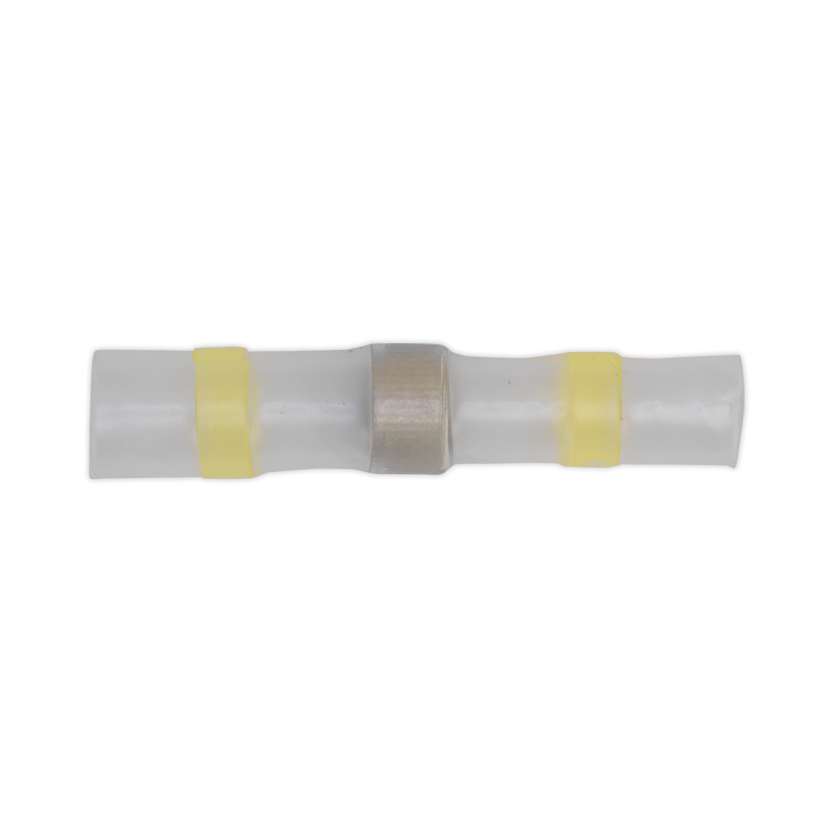 Heat Shrink Butt Connector Solder Terminal 12-10 AWG, Yellow - Pack of 25 YTSSB25