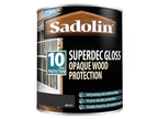 Superdec Opaque Wood Protection Black Gloss 5 litre