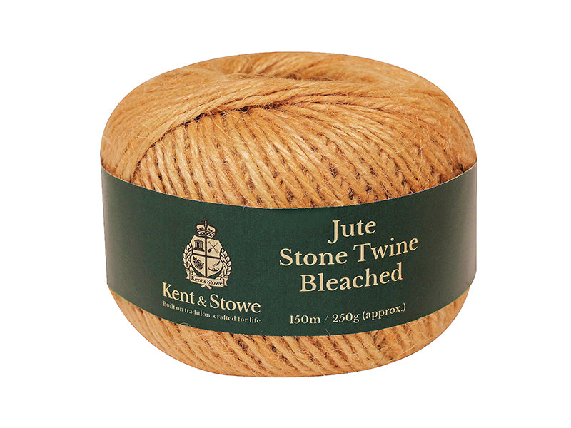 Jute Twine Bleached Stone 150m (250g)                                           