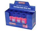 Hi-Vis Nylon Brick Line 100m (330ft) Pink                                       