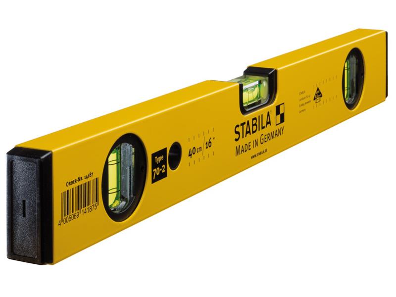 70-2 Double Plumb Spirit Level Pack 60cm, 120cm & 180cm