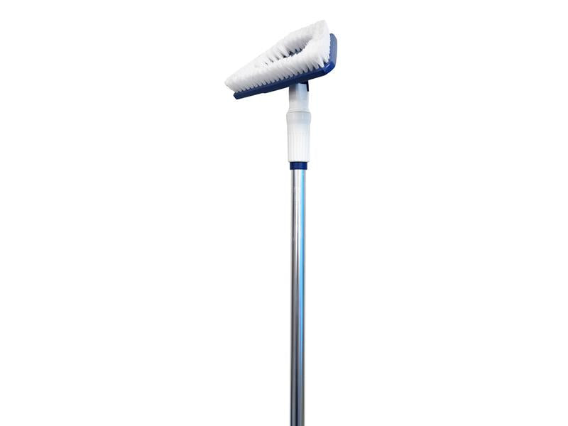 Heavy-Duty Water Flow Brush & Telescopic Pole Set