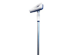Heavy-Duty Water Flow Brush & Telescopic Pole Set
