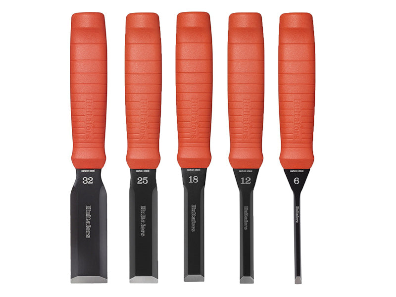 Scandinavian Butt Chisel Set, 5 Piece                                           